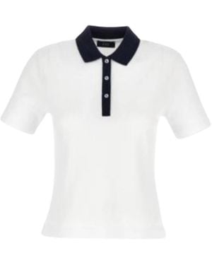 Fay Polo Shirts - White