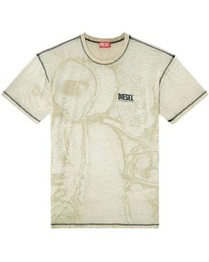 DIESEL T-Shirts - Natural