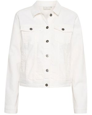 Kaffe Denim Jackets - White