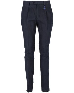 Manuel Ritz Slim Fit Waschhose - Blau