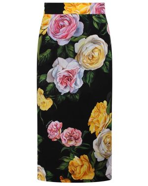 Dolce & Gabbana Midi Skirts - Nero