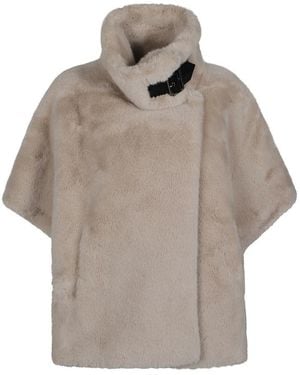 Pinko Faux Fur & Shearling Jackets - Gris