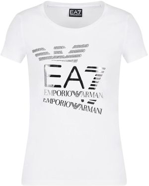 EA7 T-Shirts - Blanco