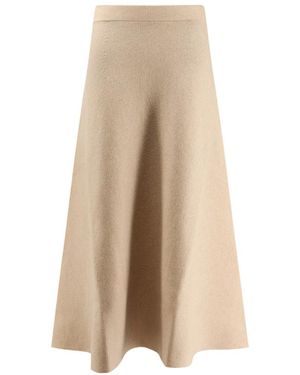 Max Mara Midi Skirts - Neutro