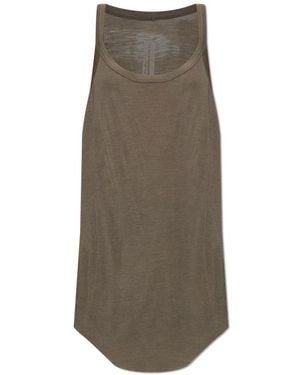 Rick Owens Tops ,Grijs ,Wol Oversized Top - Bruin