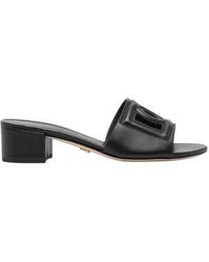Dolce & Gabbana Heeled Mules - Negro
