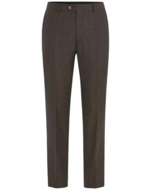 Oscar Jacobson Suit Trousers - Grey