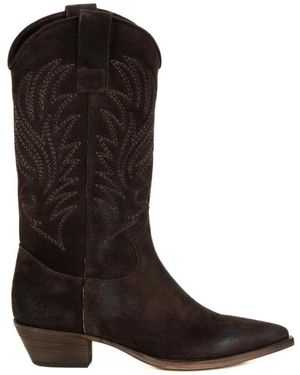 Lemarè Cowboy Boots - Marron