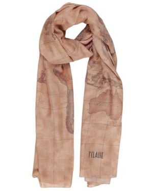 Alviero Martini 1A Classe Winter Scarves - Natural