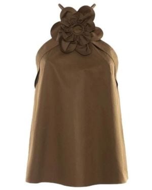 Nenette Top - Braun