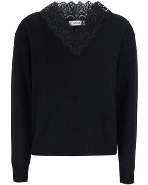 Jucca V-Neck Knitwear - Negro