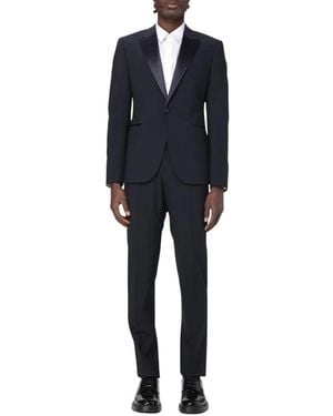 Emporio Armani Single Breasted Suits - Black