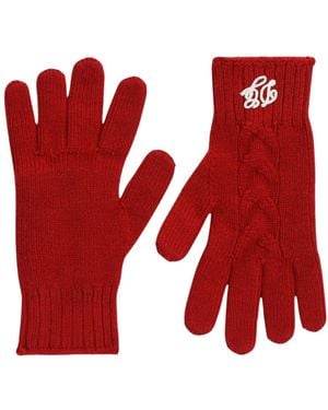 Dolce & Gabbana Gloves - Red