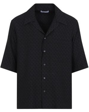 McQueen Short Sleeve Shirts - Black