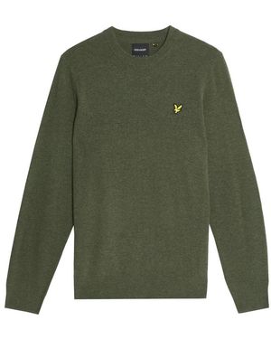 Lyle & Scott Round-Neck Knitwear - Green
