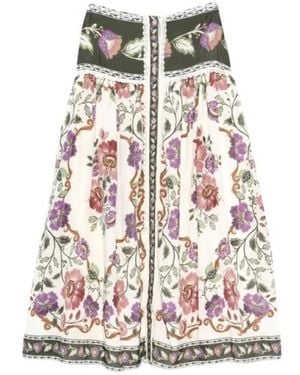 FARM Rio Midi Skirts - Multicolour