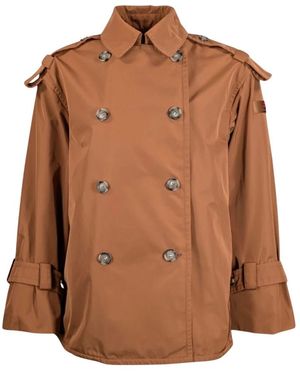 Peuterey Trench Coats - Marrón
