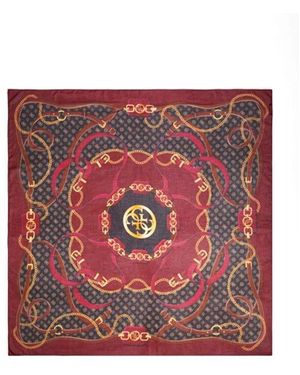 Guess Brauner textiler schal - Rot
