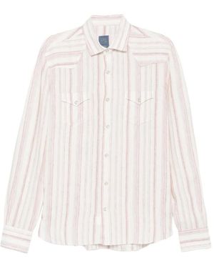 Barba Napoli Casual Shirts - White