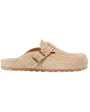 SCAROSSO Mules - Natural