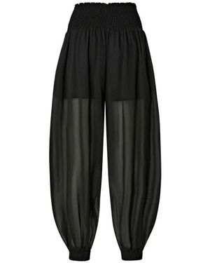 Pinko Tapered Trousers - Negro