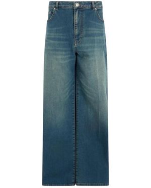 John Richmond Wide Jeans - Blau