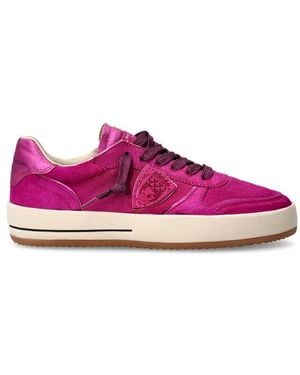 Philippe Model Sneakers Nice Tennis - Lila