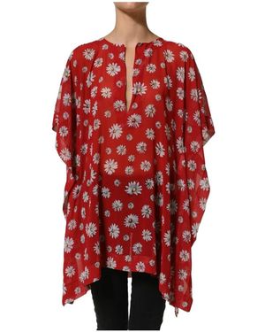 Dolce & Gabbana Overhemden ,Rood ,Blouses