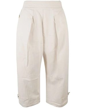 Mordecai Cropped Hosen - Natur