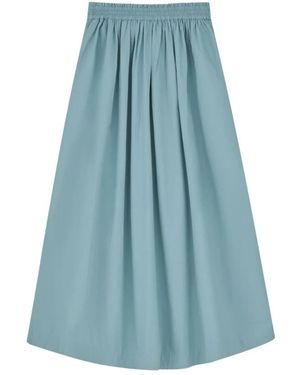 Skall Studio Midi Skirts - Azul