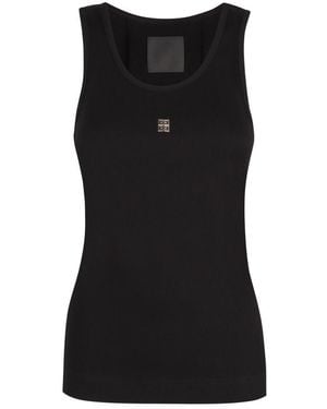 Givenchy Slim Fit Tank Top - Zwart