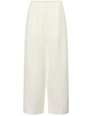 Soaked In Luxury Corinne Cropped Broek - Wit