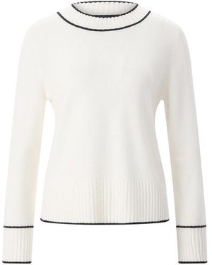 Marc Cain Round-Neck Knitwear - Blanco