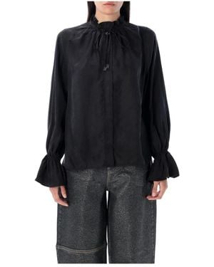 Ganni Blouses - Noir