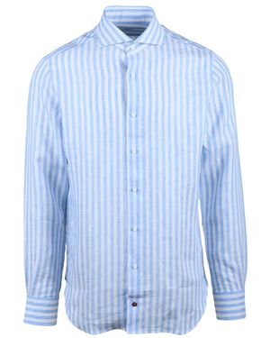 Carrel Casual Shirts - Bleu