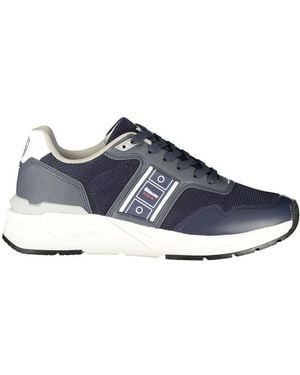 Blauer Blaue Polyester Herren Sneaker