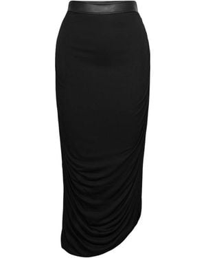 Envelope Midi Skirts - Noir