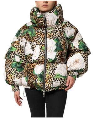 Dolce & Gabbana Winter Jackets - Green