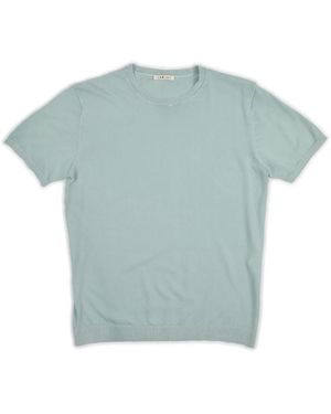 L.B.M. 1911 Grünes aqua t-shirt finezza 16 - Blau