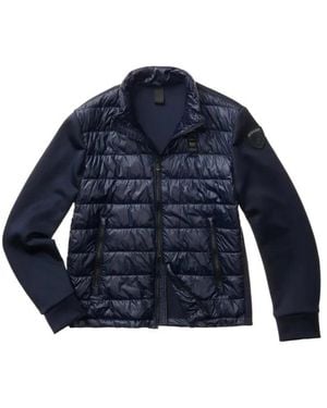 Blauer Winter Jackets - Blue