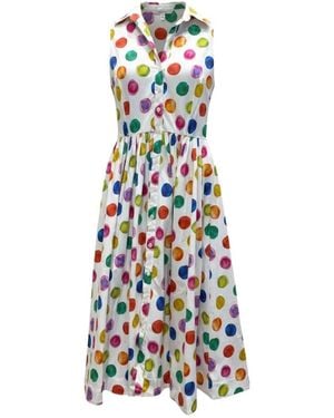 Samantha Sung Shirt Dresses - Blue