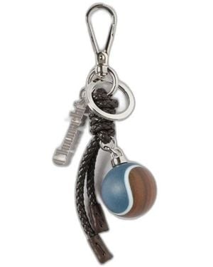 Church's Gevlochten Bedel Sleutelhanger - Metallic