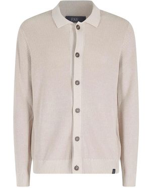 Fay Shirt Jacket Maglia - Natur
