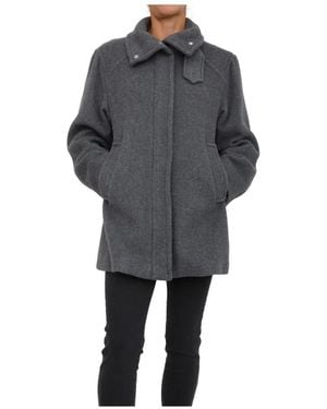 Marella Single-Breasted Coats - Gris