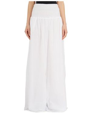 NÜ Wide Trousers - White