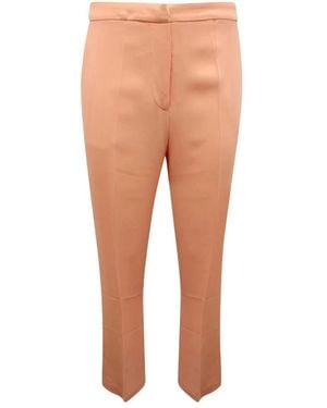 EMMA & GAIA Straight Trousers - Natural
