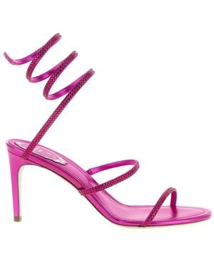 Rene Caovilla High Heel Sandals - Pink