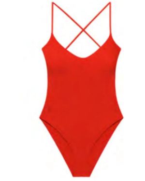 Polo Ralph Lauren Badmode ,Rood ,One-Piece
