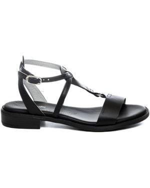 Nero Giardini Tamigi Flacher Sandale - Schwarz