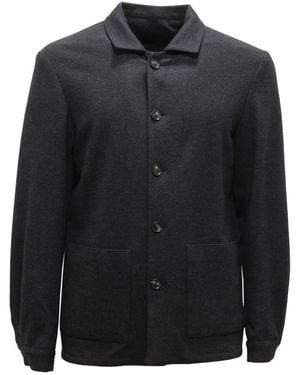 Mazzarelli Casual Shirts - Black